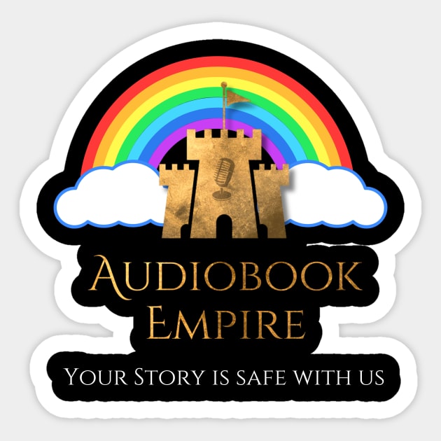 Audiobook Empire Pride Logo Sticker by Audiobook Empire